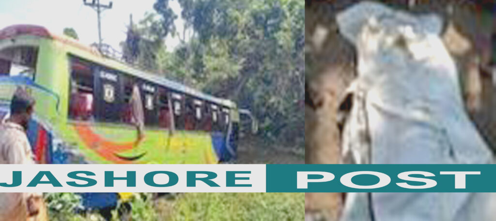 সাতক্ষীরায় যাত্রীবাহী বাস খাদে পড়ে নিহত-১