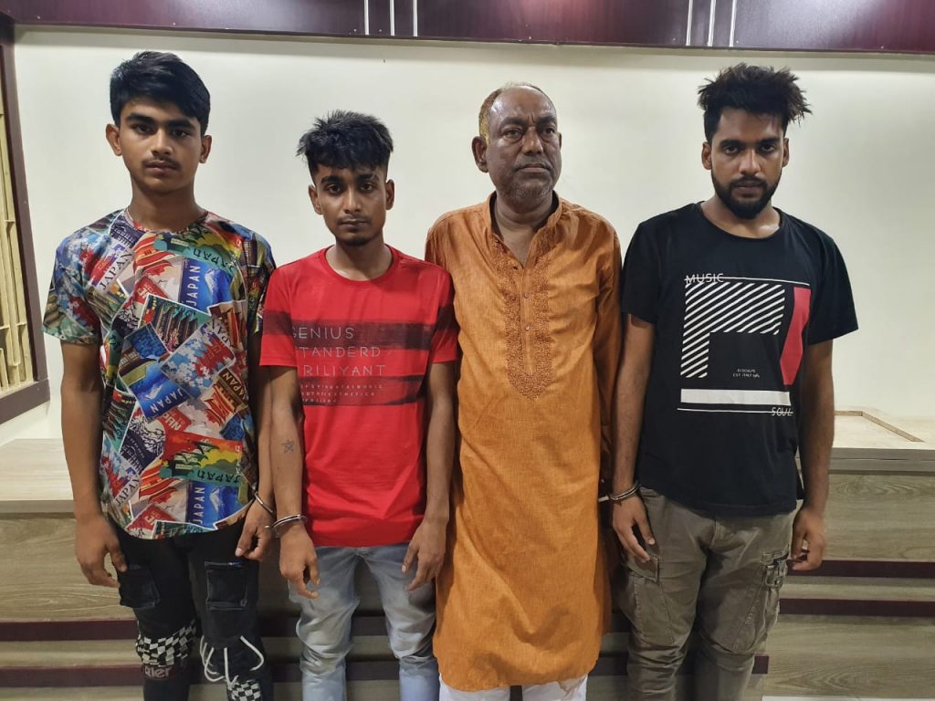 ধর্ষনের ঘটনায় যশোরে চারজন গ্রেফতার