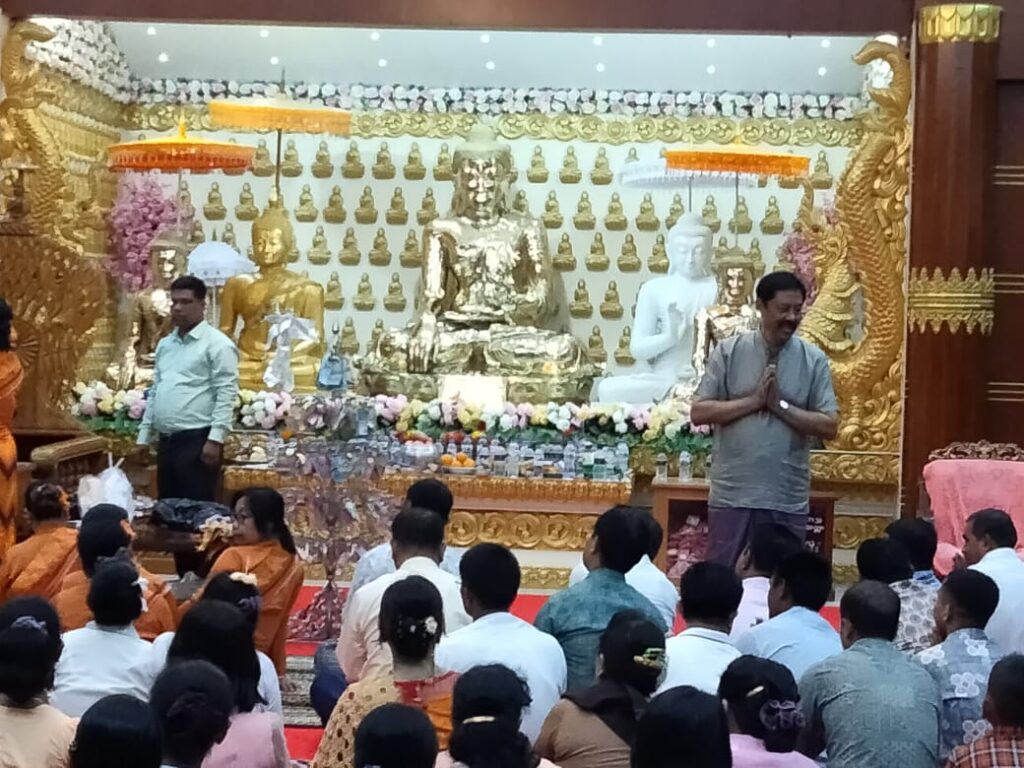 বান্দরবানে মারমা সম্প্রদায়ের প্রাণের উৎসবে পার্বত্যমন্ত্রী