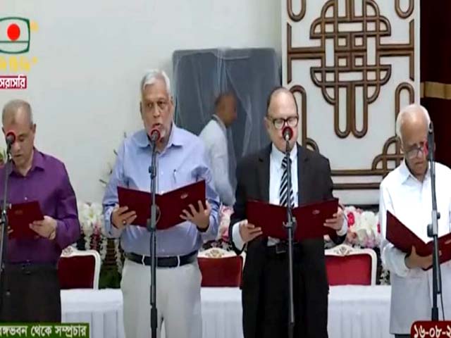 অন্তর্বর্তীকালীন সরকারে শপথ নিলেন আরো ৪ উপদেষ্ঠা