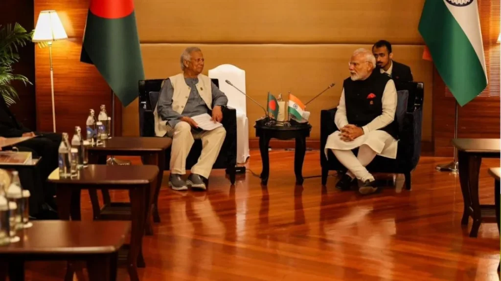ইউনূস-মোদি বৈঠকে শেখ হাসিনার প্রত্যর্পণ চাইলো বাংলাদেশ
