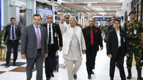 জাপানের উদ্দেশে ঢাকা ছেড়েছেন প্রধান উপদেষ্টা