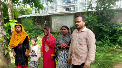 রামগড় সীমান্তে বিএসএফ এর পুশইনের স্বীকার নারী ও শিশুসহ ৫জন
