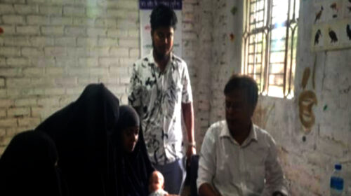বর্ণমালা মাল্টিমিডিয়া একাডেমিতে দশ টাকায় চিকিৎসা সেবা পেলো দুই শতাধিক রোগী