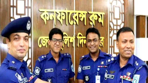 শ্রেষ্ঠ ওসি হিসেবে পুরুস্কৃত হলেন মতিউর রহমান