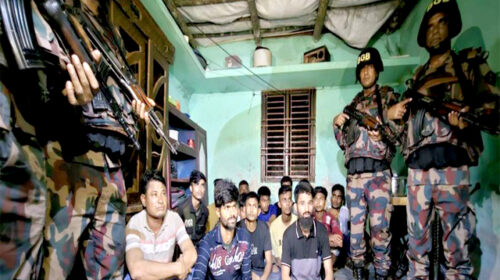 টেকনাফের ‘জিম্মিঘর’ থেকে ১৪ অপহৃত উদ্ধার