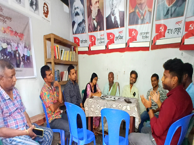 মে দিবসে যশোরে নয়াগণতান্ত্রিক গণমোর্চার আলোচনা সভা