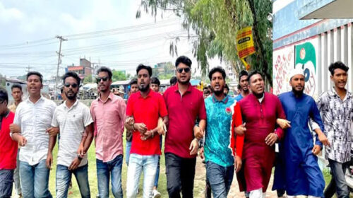 সাম্য হত্যার প্রতিবাদে নন্দীগ্রামে বিক্ষোভ মিছিল