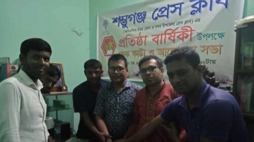 শম্ভুগঞ্জ প্রেস ক্লাবের ৬ষ্ঠ প্রতিষ্ঠাবার্ষিকী পালিত