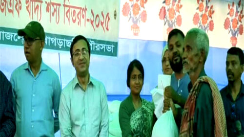 খাগড়াছড়িতে ঈদুল আযহা উপলক্ষে অসহায়দের মাঝে খাদ্য সামগ্রী বিতরণ