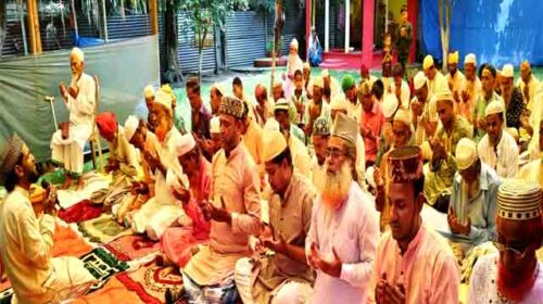 গৌরীপুরে নুরমহল সুরেশ্বর দরবার শরীফে ঈদুল আজহা উদযাপন