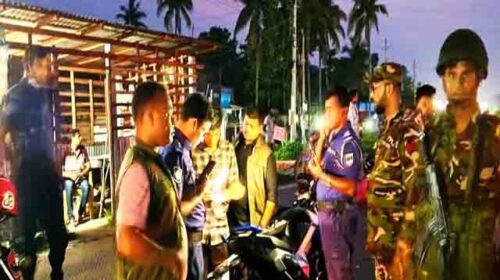 নড়াইলে যৌথবাহিনীর বিশেষ অভিযানে মোটর সাইকেল জব্দ