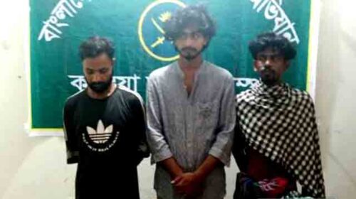 নড়াইলে যৌথ বাহিনীর অভিযানে গ্রেপ্তার-৩