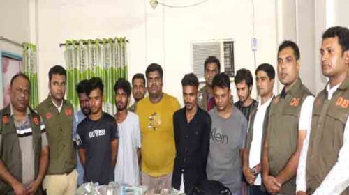 যশোরে নগদ ডিস্ট্রিবিউটরের ৩৫লাখ টাকা ছিনতাইয়ের ঘটনায় গ্রেফতার-৭