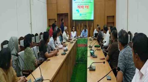 যশোরে গ্রাম আদালতের কার্যক্রম জানাতে সমন্বয় সভা