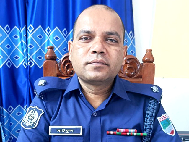 রেস্ট হাউসে নারী নিয়ে ধরা পড়া ওসি সাইফুল প্রত্যাহার