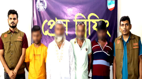 যশোরে প্রতারক চক্রের চার সদস্য গ্রেফতার