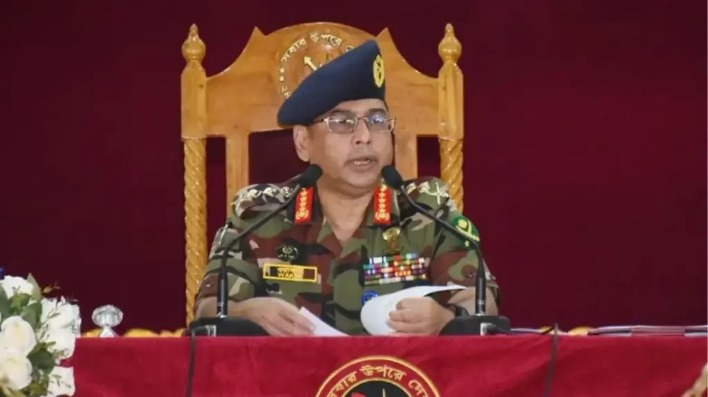 অবাধ ও নিরপেক্ষ নির্বাচনে সরকারকে সহযোগিতায় প্রস্তুত সেনাবাহিনীঃসেনাপ্রধান