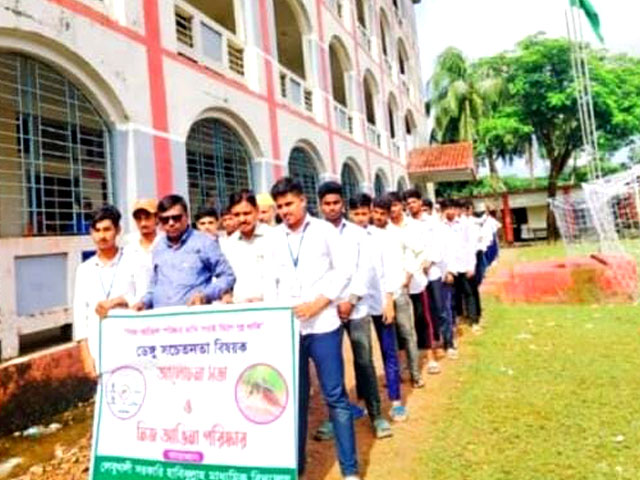 দুমকির সকল শিক্ষাপ্রতিষ্ঠানে ডেঙ্গু প্রতিরোধে সচেতনতা মূলক কর্মসূচি পালন