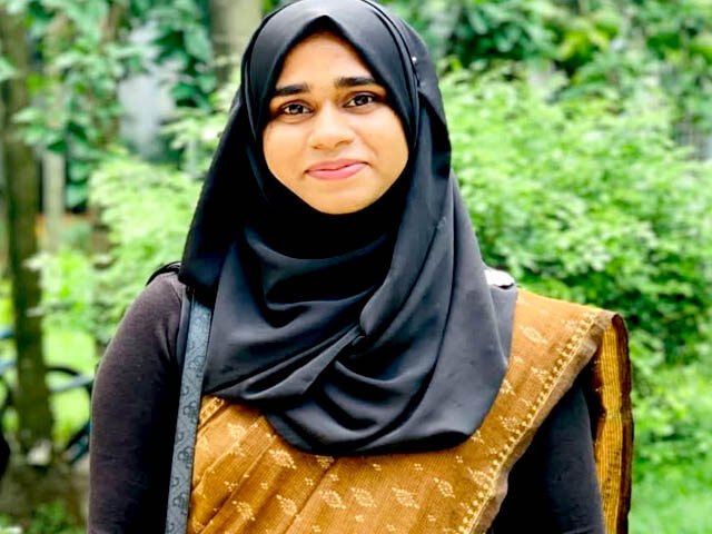 ডাকসু নির্বাচনে ভিপি প্রার্থী তাহমিনা